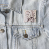 Porträt der Mutter des Künstlers, 1514 Button (Beispiel)