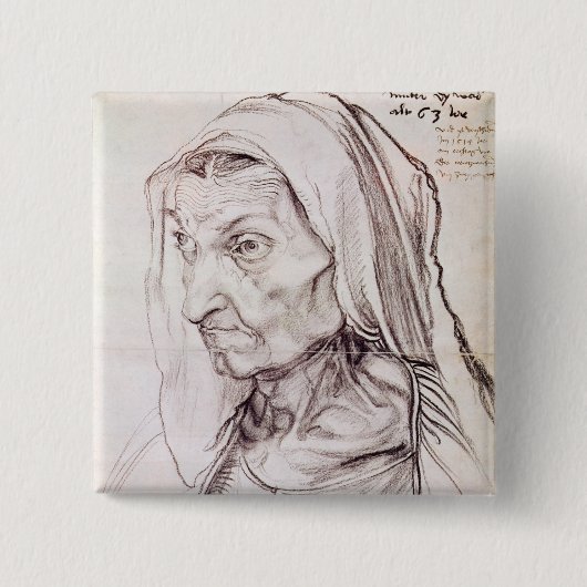 Porträt der Mutter des Künstlers, 1514 Button (Vorderseite)