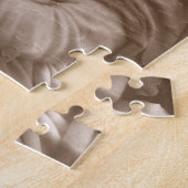 Porträt der Mutter und des Kindes (Sepia-Foto) Puzzle (Seite)