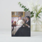 Porträt der Mutter und Schwester des Künstlers, Mo Postkarte (Stehend Vorderseite)