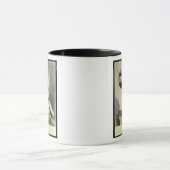 Porträt der Pouter-Taube Tasse (Zentrum)