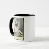 Porträt der Pouter-Taube Tasse (Vorderseite Links)