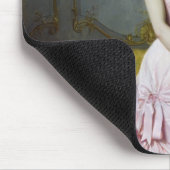 Porträt der Rose Caron 1886 Mousepad (Ecke)