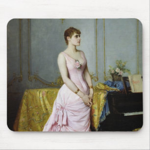 Porträt der Rose Caron 1886 Mousepad