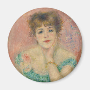 Porträt der Schauspielerin Jeanne Samary, Auguste  Magnet