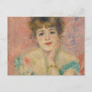 Porträt der Schauspielerin Jeanne Samary, Auguste Postkarte