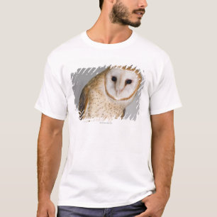 Porträt der Schleiereule (Tyto alba). T-Shirt