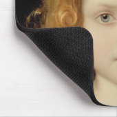 Porträt der Tochter des Künstlers Mousepad (Ecke)