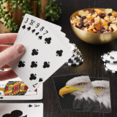Porträt des Adlers Spielkarten (In Situ)