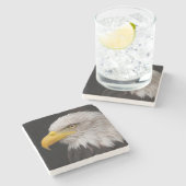 Porträt des Adlers Steinuntersetzer (Seitenansicht)