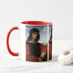 Porträt des Agnolo Doni von Raffael Sanzio Tasse