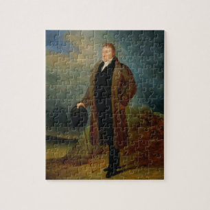Porträt des allgemeinen La Fayette im Zivilkleid, Puzzle