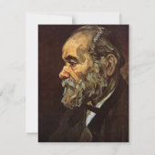 Porträt des alten Mannes mit Bart von Vincent van (Vorderseite)