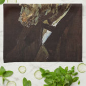 Porträt des alten Mannes mit Bart von Vincent van  Geschirrtuch (Gefaltet)