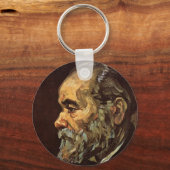 Porträt des alten Mannes mit Bart von Vincent van Schlüsselanhänger (Vorderseite)