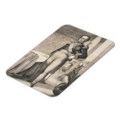 Porträt des Bourmont (1773-1846), Com Magnet (Linke Seite)