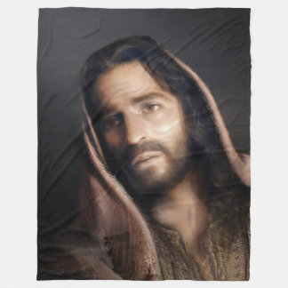 Porträt des Christus, Fleece-Decke Fleecedecke