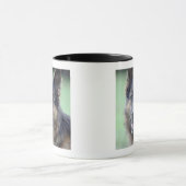 Porträt des Deutschen Sheppard Tasse (Zentrum)
