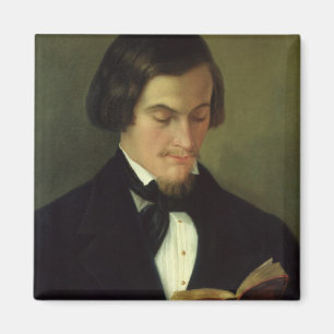 Porträt des Dichters Heinrich Heine 1842 Magnet