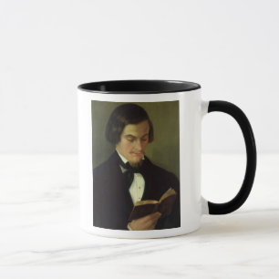 Porträt des Dichters Heinrich Heine 1842 Tasse