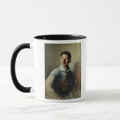 Porträt des Dichters Sergey Gorodetsky 1909 Tasse (Links)