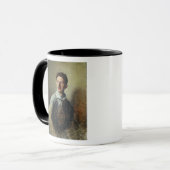 Porträt des Dichters Sergey Gorodetsky 1909 Tasse (Vorderseite Links)