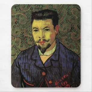 Porträt des Doktor Felix Rey von Vincent van Gogh Mousepad