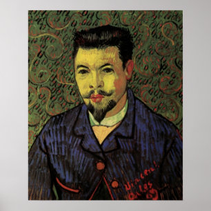 Porträt des Doktor Felix Rey von Vincent van Gogh Poster