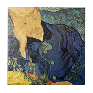 Porträt des Dr. Gachet von Vincent van Gogh Fliese