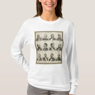 Porträt des frühen Siedlers Bottineau, Minnesota T-Shirt