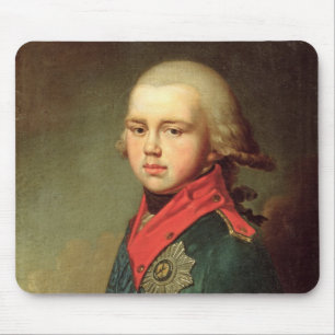 Porträt des Großherzogs Konstantin Pavlovich Mousepad