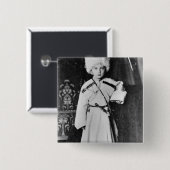 Porträt des Großherzogs Nicholas Mikhailovich Button (Vorne & Hinten)