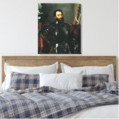 Porträt des Herzogs von Urbino von Tizian Leinwanddruck (Insitu (Schlafzimmer))