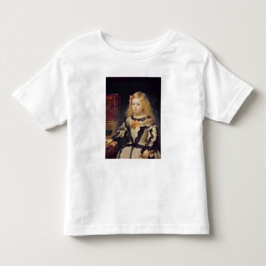 Porträt des Infanta Maria Marguerita 1654 Kleinkind T-shirt (Vorderseite)