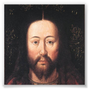 Porträt des Jesus Christus bis Januar van Eyck Fotodruck