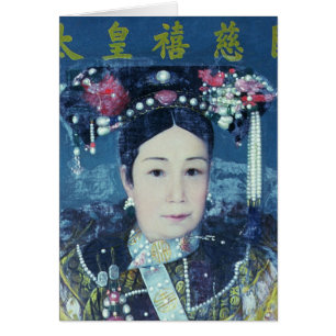 Porträt des KaiserinDowager Cixi
