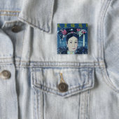 Porträt des KaiserinDowager Cixi Button (Beispiel)