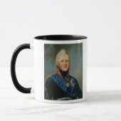 Porträt des Kaisers Alexander I Tasse (Links)