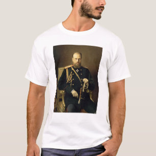 Porträt des Kaisers Alexander III 1886 T-Shirt