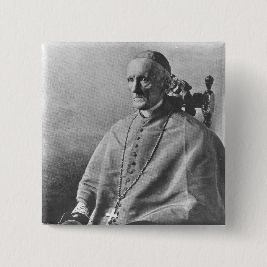 Porträt des Kardinals-Bemannens Button (Vorderseite)