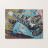 Porträt des Katzenpuzzles Puzzle (Horizontal)
