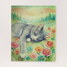 Porträt des Katzenrätsels