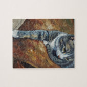 Porträt des Katzenrätsels Puzzle (Horizontal)