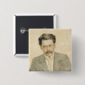 Porträt des Komponisten Anton Arensky Button (Vorne & Hinten)