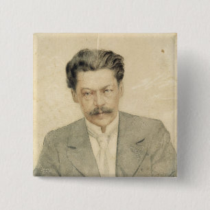 Porträt des Komponisten Anton Arensky Button