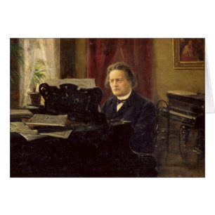 Porträt des Komponisten Anton Rubinstein
