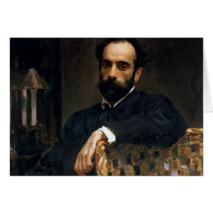 Porträt des Künstlers Isaak Ilyich Levitan