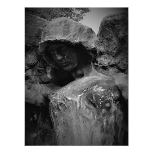 "Porträt des Leidens" Fotodruck (Vorne)