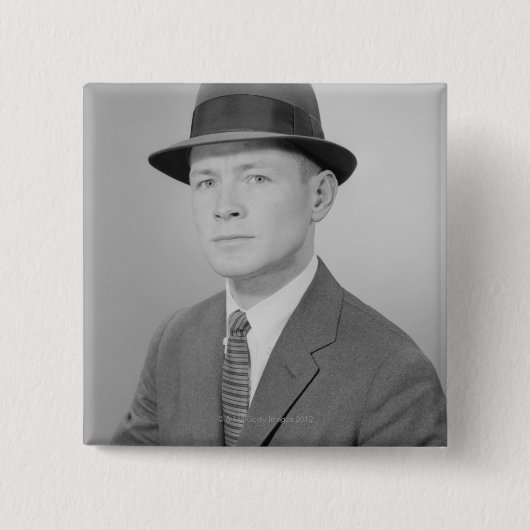 Porträt des Mannes Button (Vorderseite)