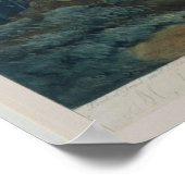 Porträt des Marquis de La Fayette Poster (Ecke)